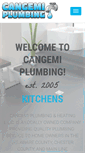 Mobile Screenshot of cangemiplumbing.com